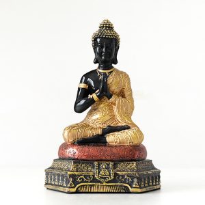 Statue bouddha noir